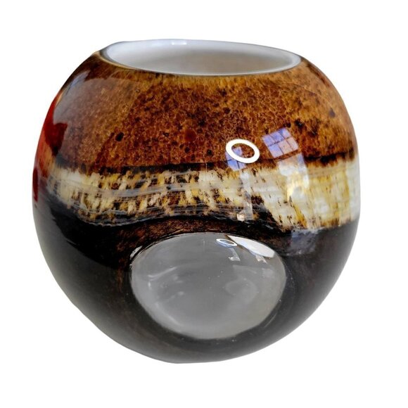 Beautiful Decorative Round Bowl Home Accent Piece - Picture 1 of 7